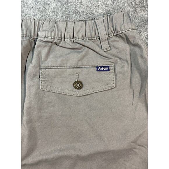 Chubbies Shorts Mens Size XXL Grey Original Stretch Twill 5.5' Inseam Chino - Picture 11 of 12